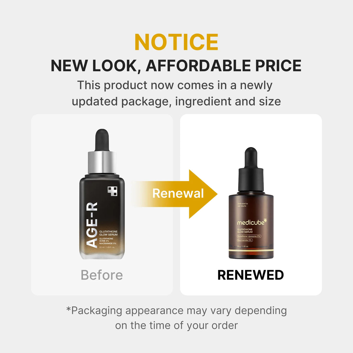 AGE-R Glutathione Glow Serum